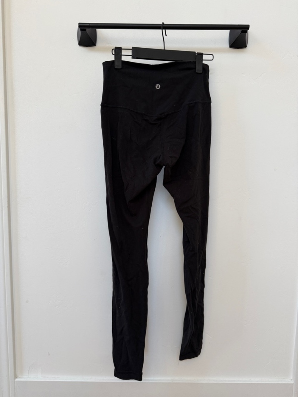 lululemon athletica Black High-Rise Leggings with Logo